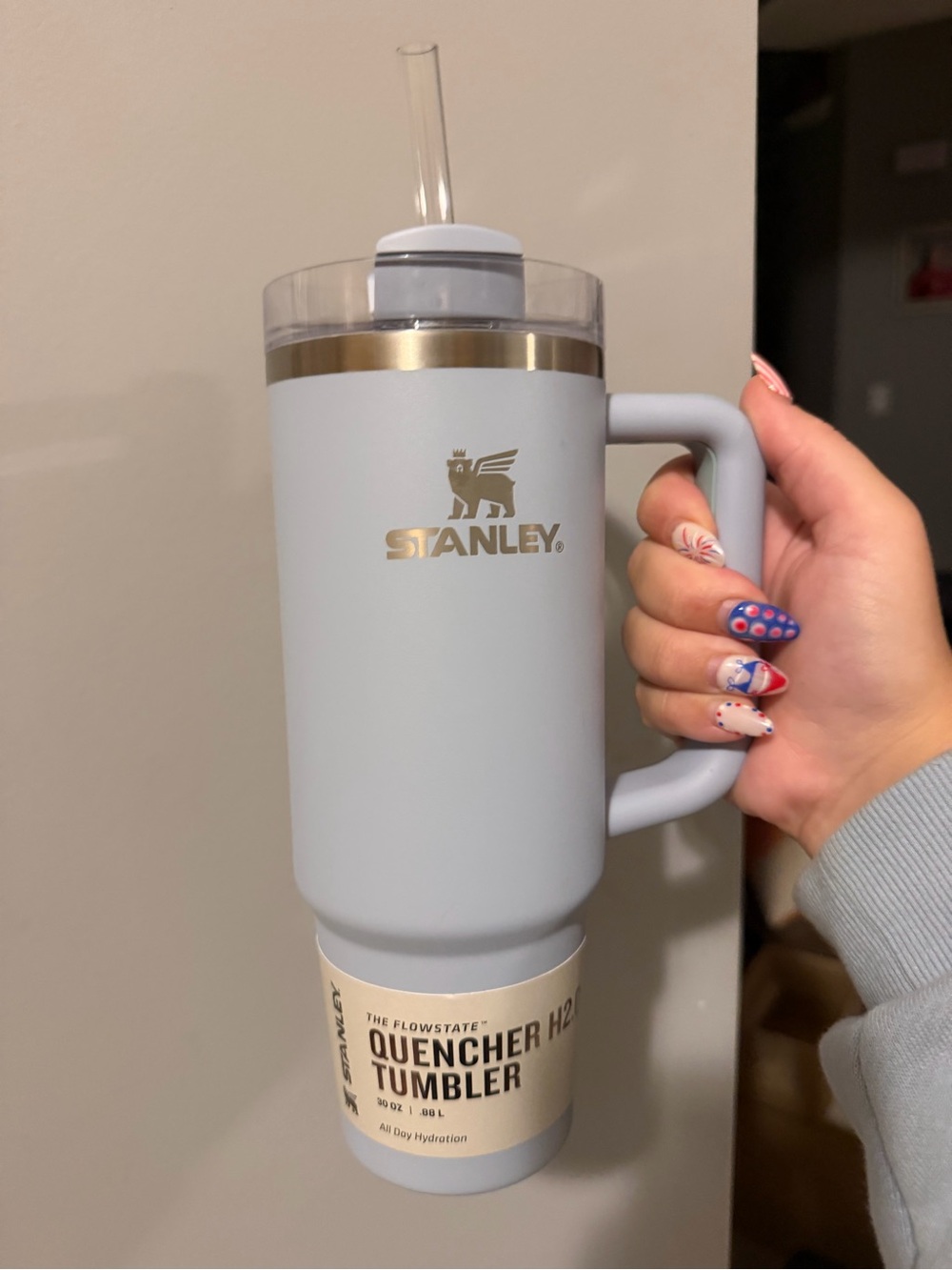 Stanley Quencher Tumbler 30oz - Light Blue